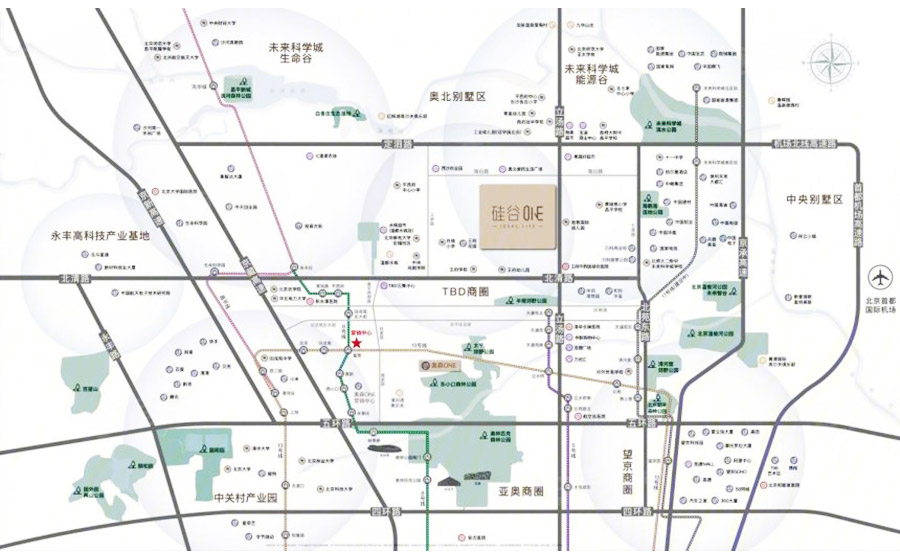 硅谷one周边