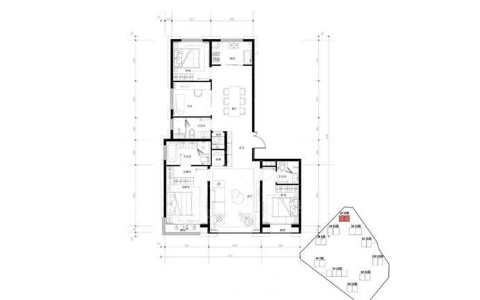 中建玖合府户型图