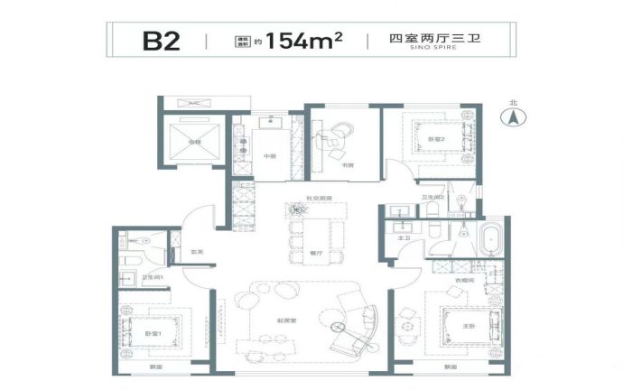 B2户型