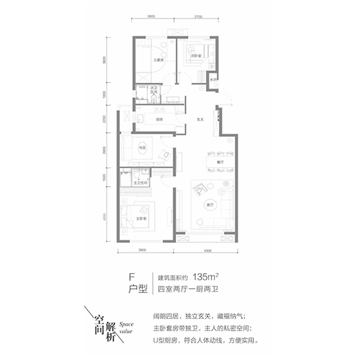 四室两厅两卫