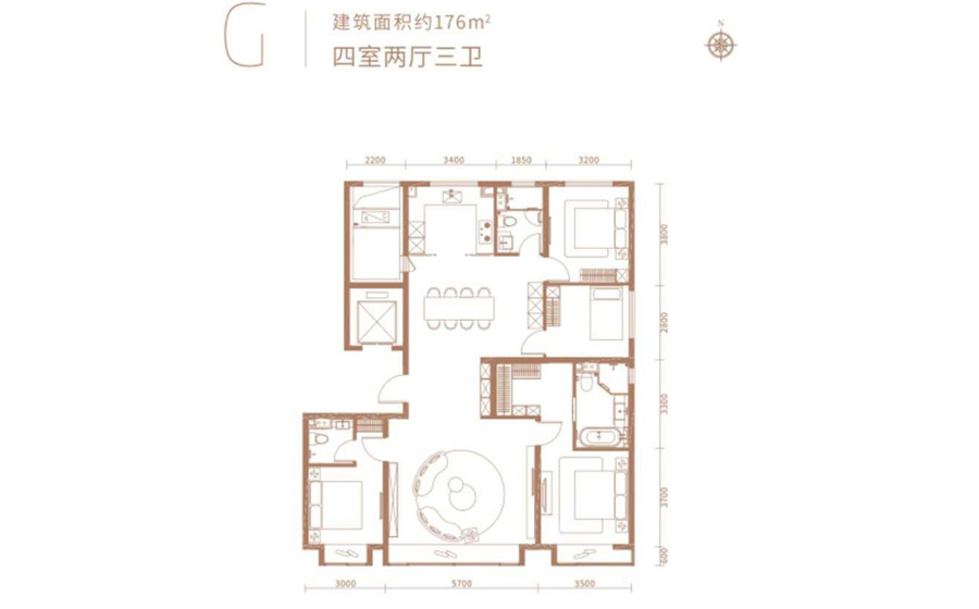4室2厅3卫