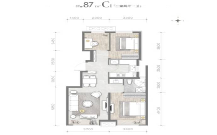 C户型