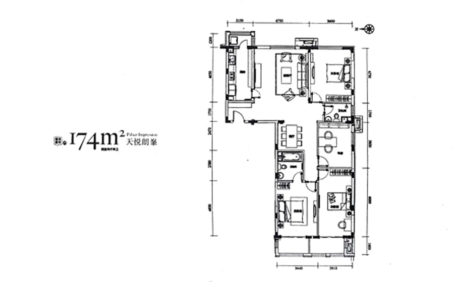 四室两厅两卫